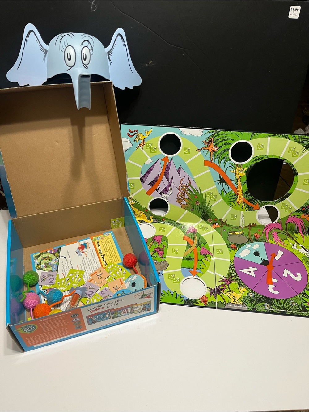 Dr. Seuss Horton Hears a Who! Board Game - Blue & Orange - Picture 5 of 11